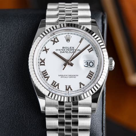 rolex datejust 36 jahr 2012|rolex datejust 36mm white dial.